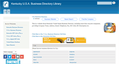 Desktop Screenshot of ky.bizdirlib.com