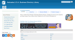 Desktop Screenshot of ne.bizdirlib.com