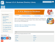 Tablet Screenshot of ks.bizdirlib.com