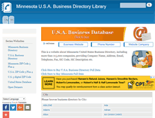 Tablet Screenshot of mn.bizdirlib.com